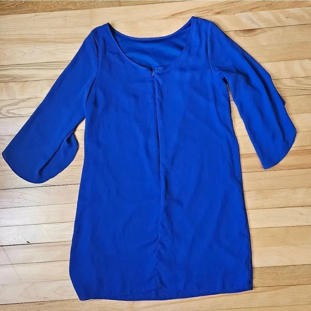 AB Studio Blue Dress - Picture 8 of 11